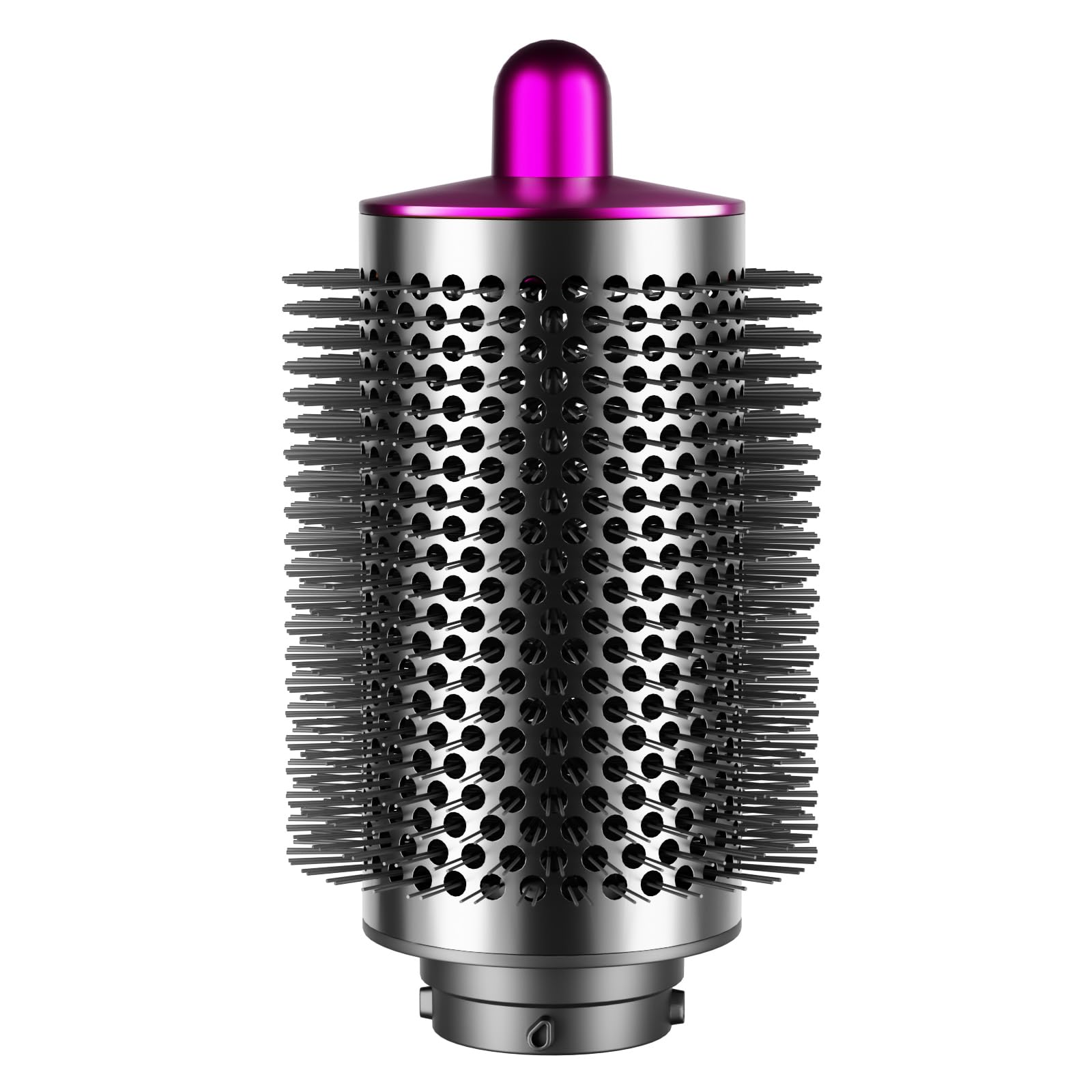 ZEPHBLOW Large Round Brush Compatible with Dyson Airwrap Attachments, Bigger Oval Round Volumizing Brush Compatible with Air Wrap, Shiny Voluminous Styles, Rose
