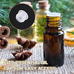 PATIKIL Bottle Adapter 0.35"/8mm, 25 Pcs Press in