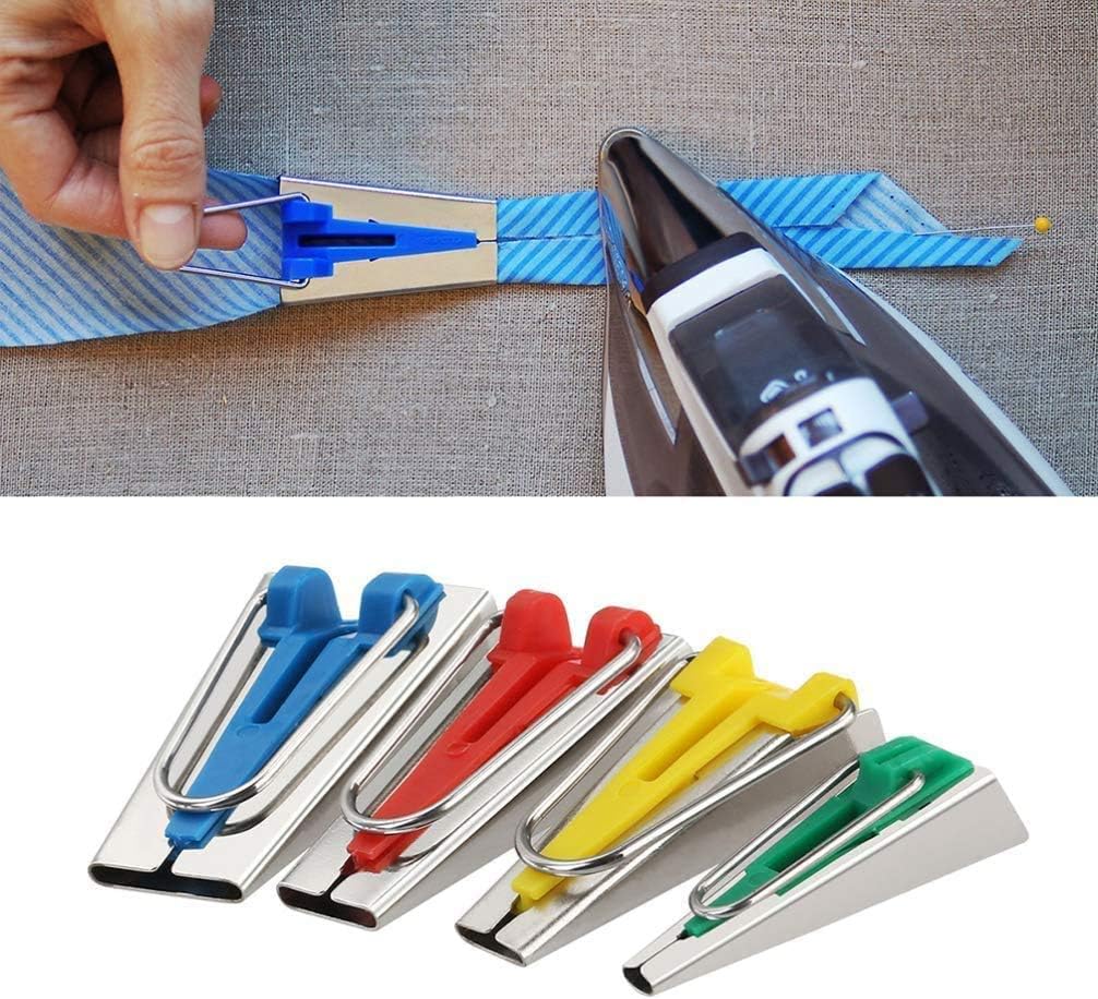 Download JOOYHOOM Bias Tape Maker Tools Sewing Machine Kit S Sewing Machine Binding Tape Maker for Quilt ...