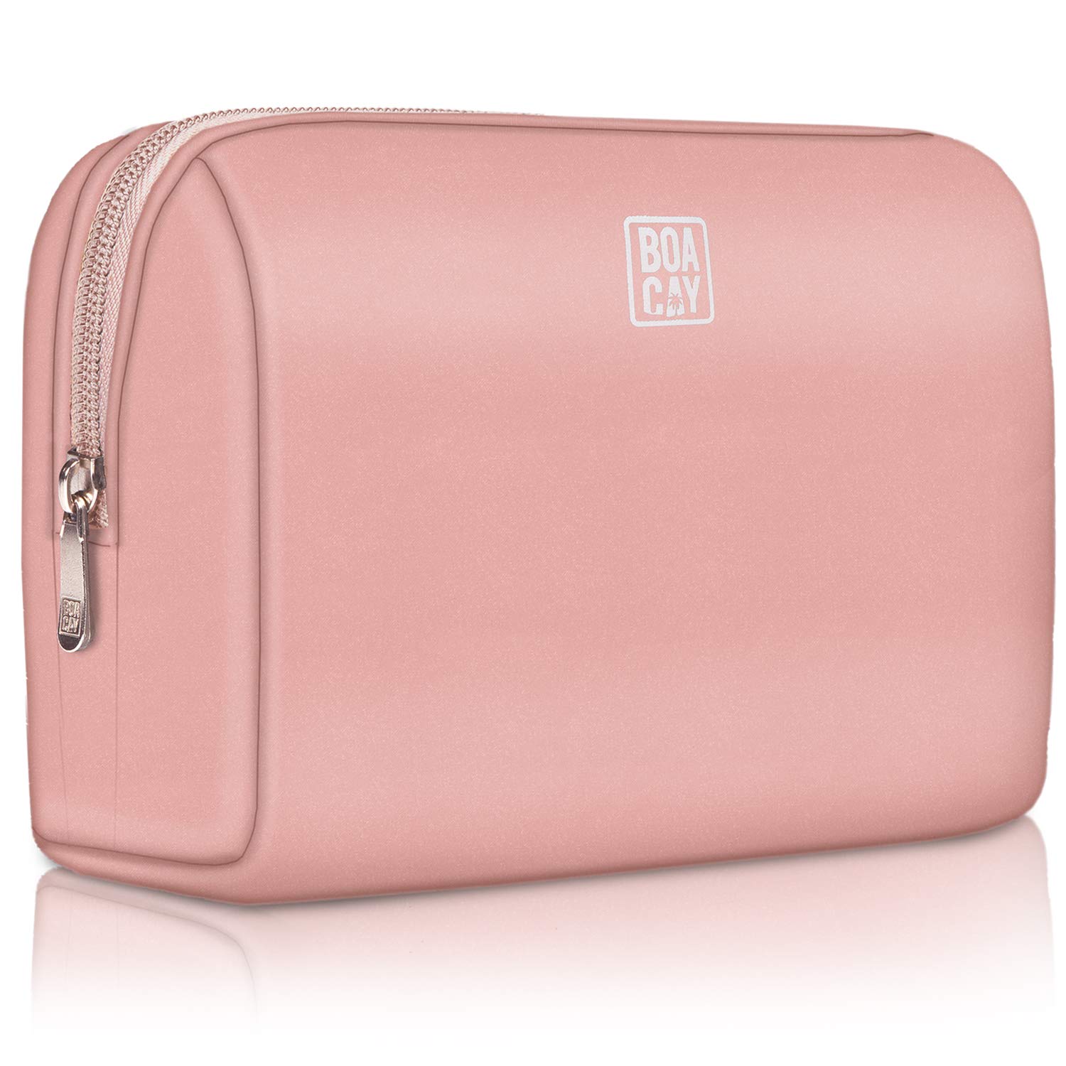 BOACAY Large Makeup Bag, Travel Cosmetic Pouch for Women, Girls & Kids, Make up Bag & Organiser for Purse, Portable Case for Toiletries, Brushes