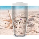 FREEHEART The Shore Is Where My Heart Is 22oz Tumbler with White lid