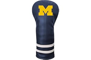 Team Golf NCAA Vintage Fairway Headcover (Printed), Fits All Fairway, Hybrid and Utility Clubs