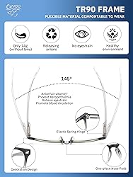 CCVOO Mix & Match Reading Glasses for Women