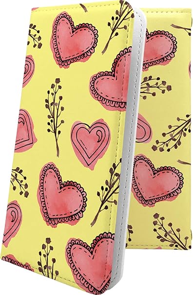 Amazon Co Jp ケース S301 互換 手帳型 ハート Love Kiss キス 唇 ハート エス デザイン イラスト S 301 ペアルック ペア 家電 カメラ