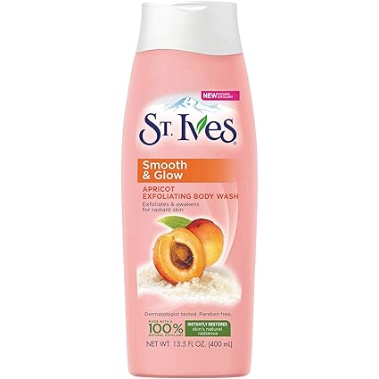St. Ives Exfoliating Apricot Gentle Body Wash 13.50 oz