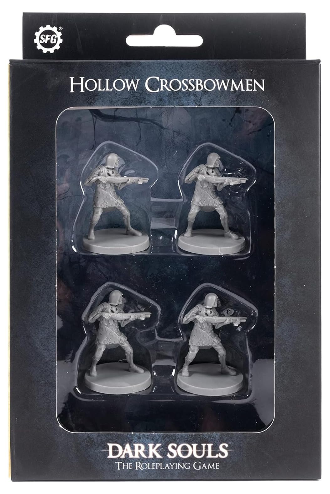 Dark Souls The Role Playing Game: Hollow Crossbowmen Miniatures & Stat Cards. DnD, RPG, D&D, Dungeons & Dragons. 5E Compatible
