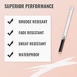Erinde 12Pcs White Eyeliner Pencil Soft Highlighter Waterproof Matte view 5