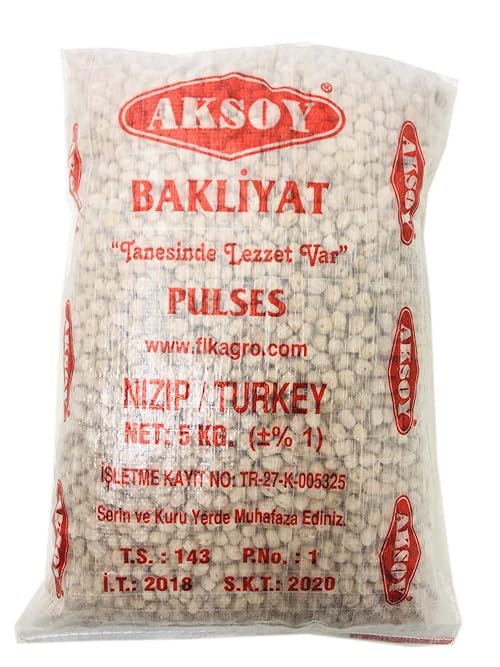 Aksoy Premium Quality Dry Chickpeas 5KG