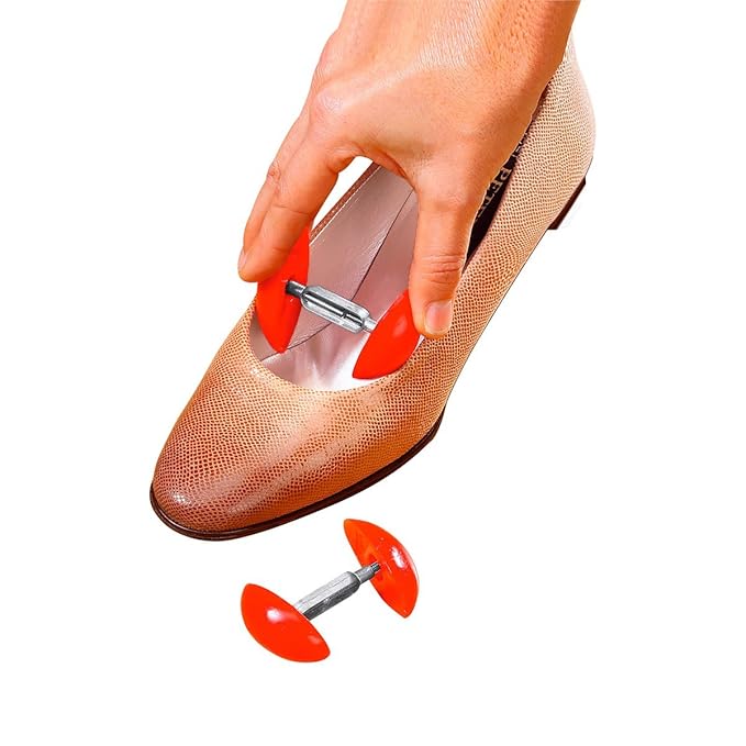 Mini-Schuhdehner, 2 Stück, Schuhdehner für Schuhe und Stiefel aufdrehbar 2 Stück Schuhe etwas zu klein