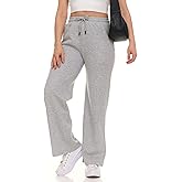 MODERN BASICS Wide Leg Sweatpants Women – High Waisted Comfy Fleece Baggy Womens Sweatpants, Casual Loose Women Lounge Pants