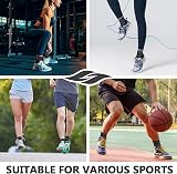Lusenone Professional Ankle Support Brace 2 Pack Breathable Open-Toe view 6