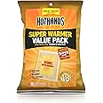 HotHands Body & Hand Super Warmers - Long Lasting Natural Odorless Air Activated Warmers - Up to 18 Hours of Heat - 10 Individual Warmers