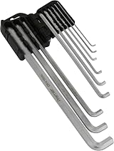 Sealey AK7174 9Pc Hex Key Set Extra-Long Stubby Element Metric 1.5-10mm view 2