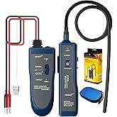 NOYAFA NF-816LP Underground Wire Locator, Electrical Cable Tracker | Find Locat in Buried Wires, Network &amp; Irrigation Line Finder, Rechargeable, LED Flashlight