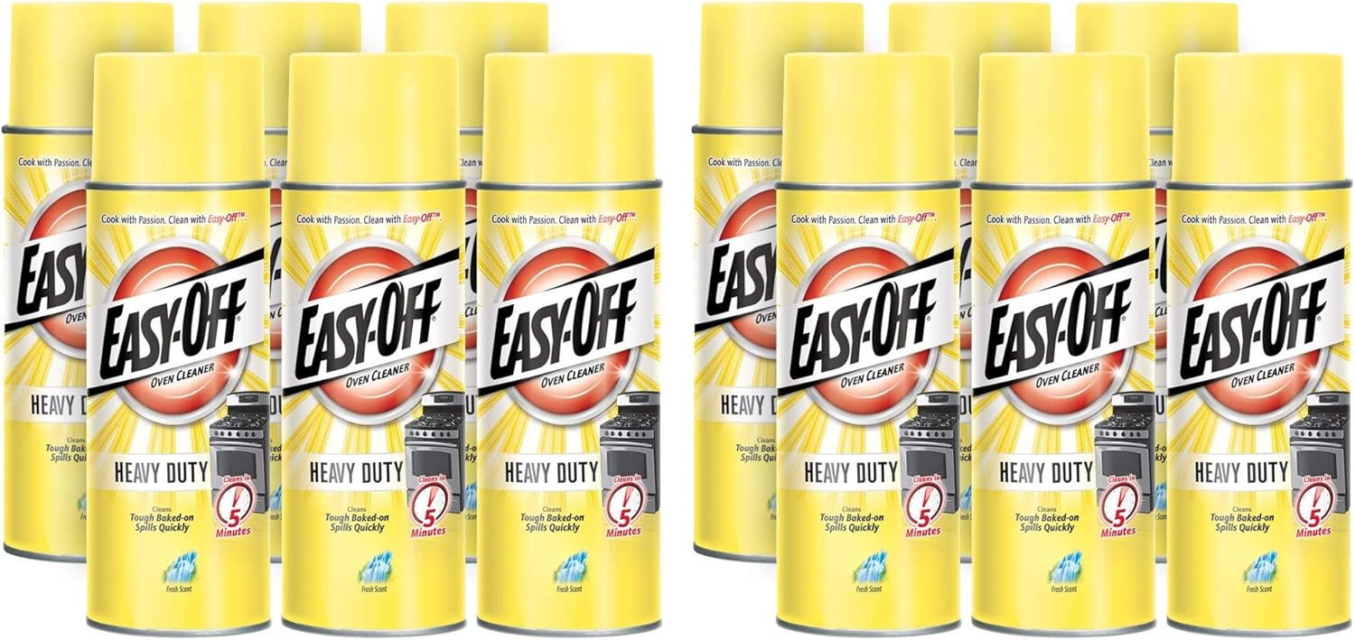 Easy Off Heavy Duty Oven Cleaner, Regular Scent 87 oz (6