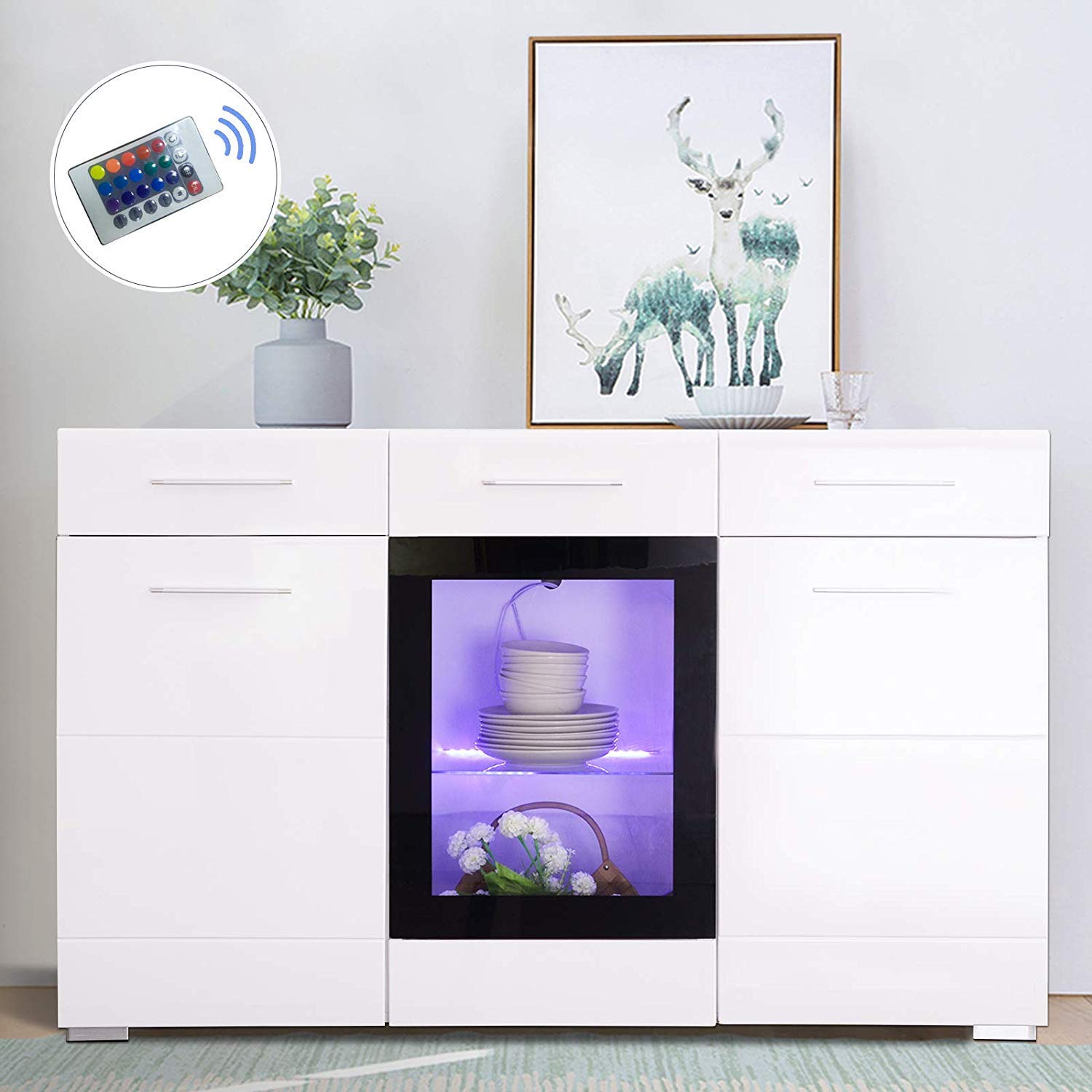 Mecor Sideboard Cabinet Buffet
