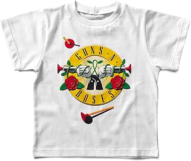 camisa infantil rock