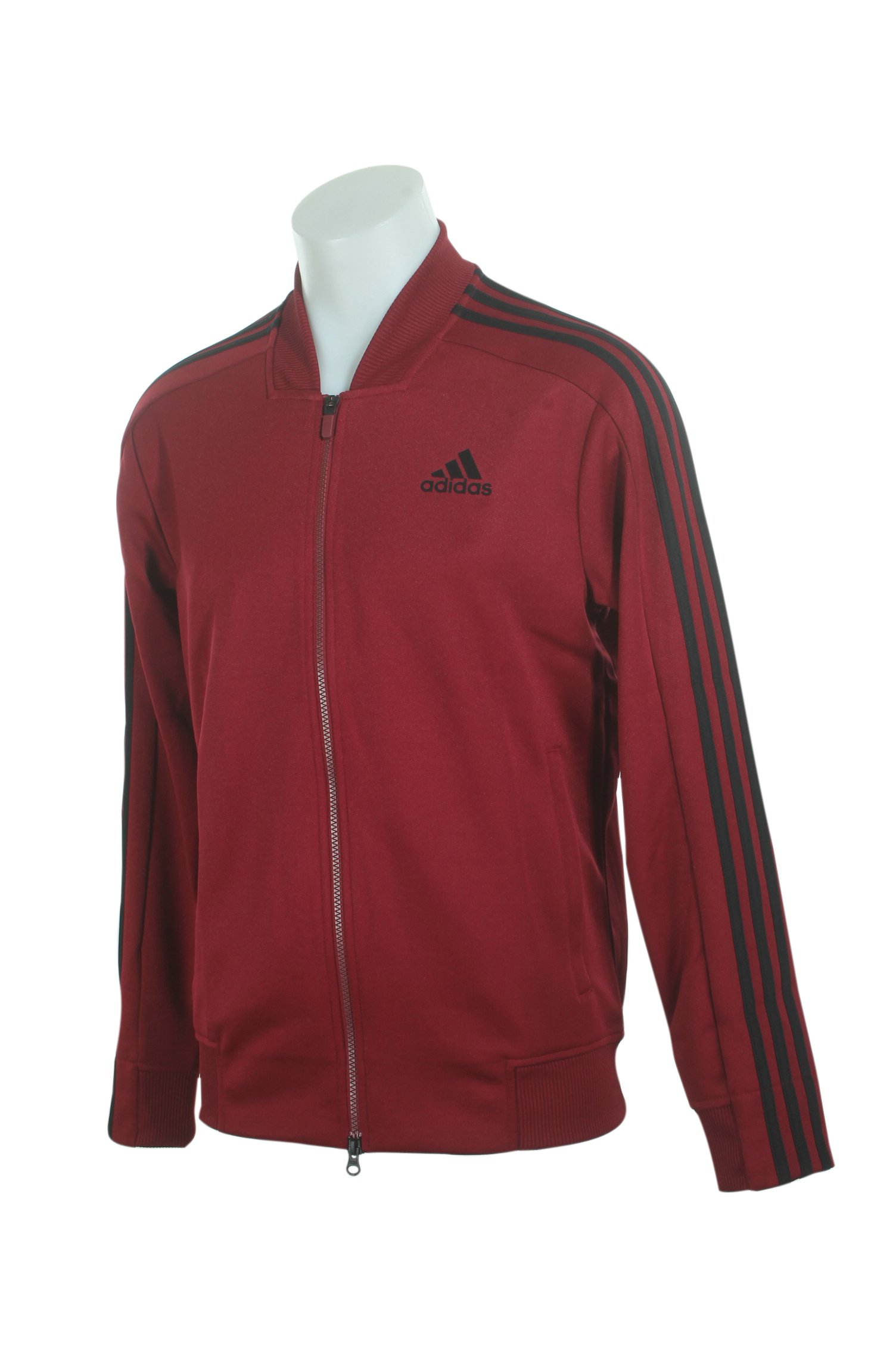 adidas burgundy bomber jacket