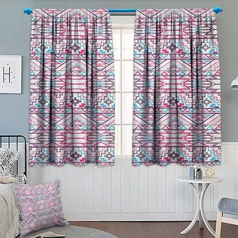 Anhounine Pastell Blackout Vorhang Floral Spring Kranz Weiche