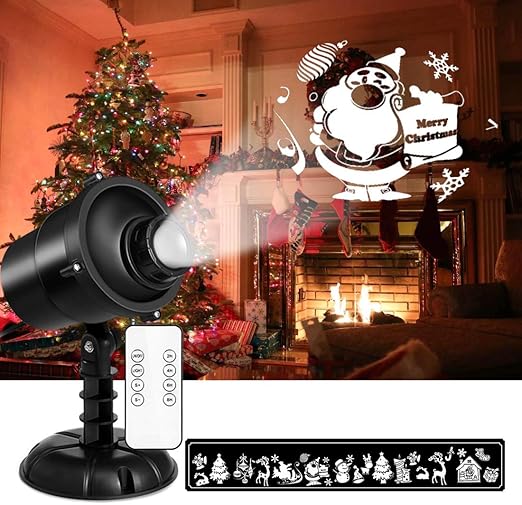 Proiettore Luci Natalizie Amazon.Lampada Di Proiezione A Led Zenoplige 3d Rotante Impermeabile Natale Proiettore Luci Con Telecomando Proiettore Luce Decorativa Per Natale Interno Esterno Giardino Amazon It Illuminazione