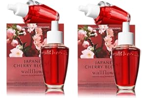 Bath & Body Works Wallflower Bulb Refills - Japanese Cherry Blossom - TWO Boxes, FOUR bulbs!