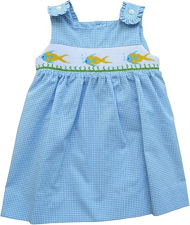 fish dress for baby girl