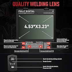 ANDELI Welding Helmet - Panoramic 180° View