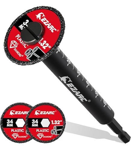 Duokon Coupe-tuyau Interne Coupe-tuyau En Plastique Interne Avec Meule PVC Plomberie à L