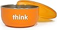 thinkbaby BPA Free Cereal Bowl, Orange (Discontinued by Manufacturer)