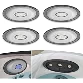 4 Pack 2472-824 Spa Oval Pillow Fit for 2004+ Jacuzzi J-300 Series Hot Tubs | Insert + Back Mount, 2455-263 Hot Tub Headrest Replacement Spa Pillows, Fit for 2004&ndash;2018 Jacuzzi J-300 Series Spas
