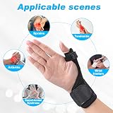 Fasola Thumb Brace Reversible Spica Splint Two Metal Supports Right Left view 6