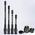 AMEYXGS Archery Bow Stabilizer 6" 8" 10" 12" Rod Balance Bar with Damping System and Weights Shock Absorber for Compound Bow Archery Accessory