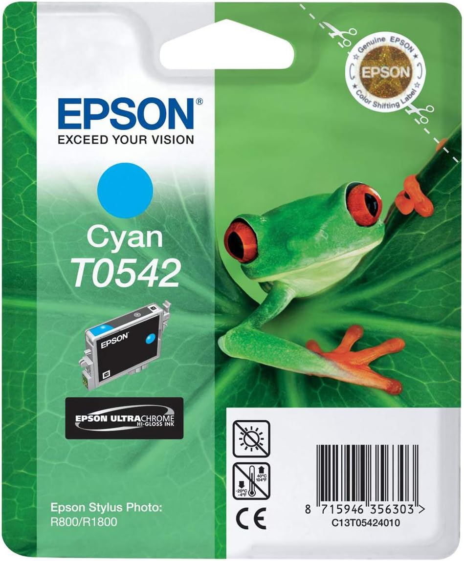 Epson T0542 Cyan Ink Cartridge Original