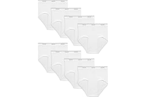Fruit of the Loom Men's Basic White Brief Multipack