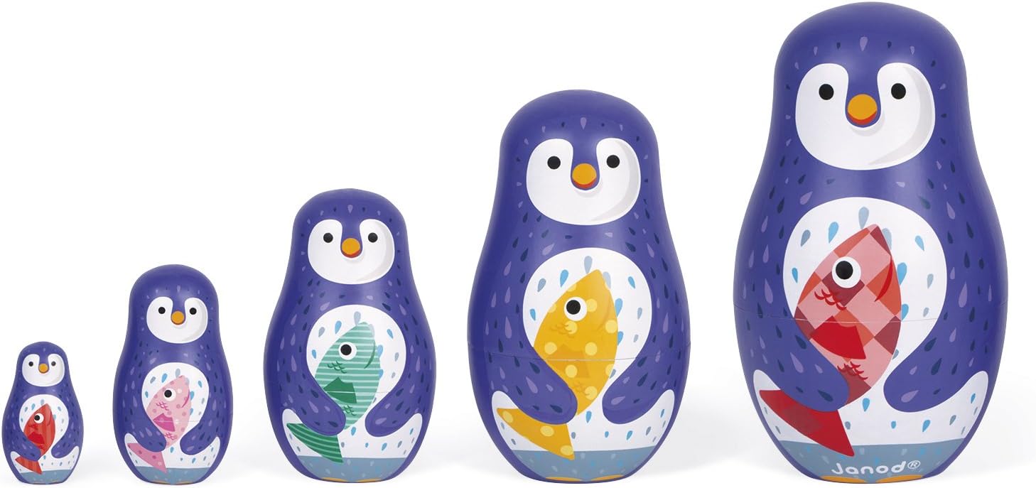 Janod J08134 Zigolos Russian Dolls Game