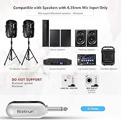 Bietrun UHF Wireless Microphone Headset, 165ft