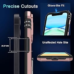 DEERLAMN Case for iPhone 11 with Slide Camera