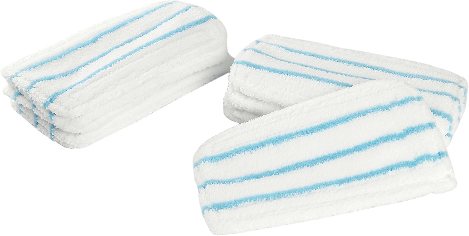 LTWHOME Mikrofaser Mop Pads - 6 Stück Ersatz Für Vileda Dampfmop