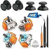 4Pack TMR Joysticks for PS5 Electromagnetic Joystick Replacement for PlayStation 5 PS5 Anti-Drift Sticks with Thumbstick Accessories with Repair Tools(Orange)