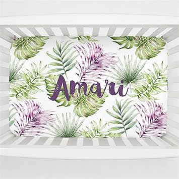 personalized mini crib sheets