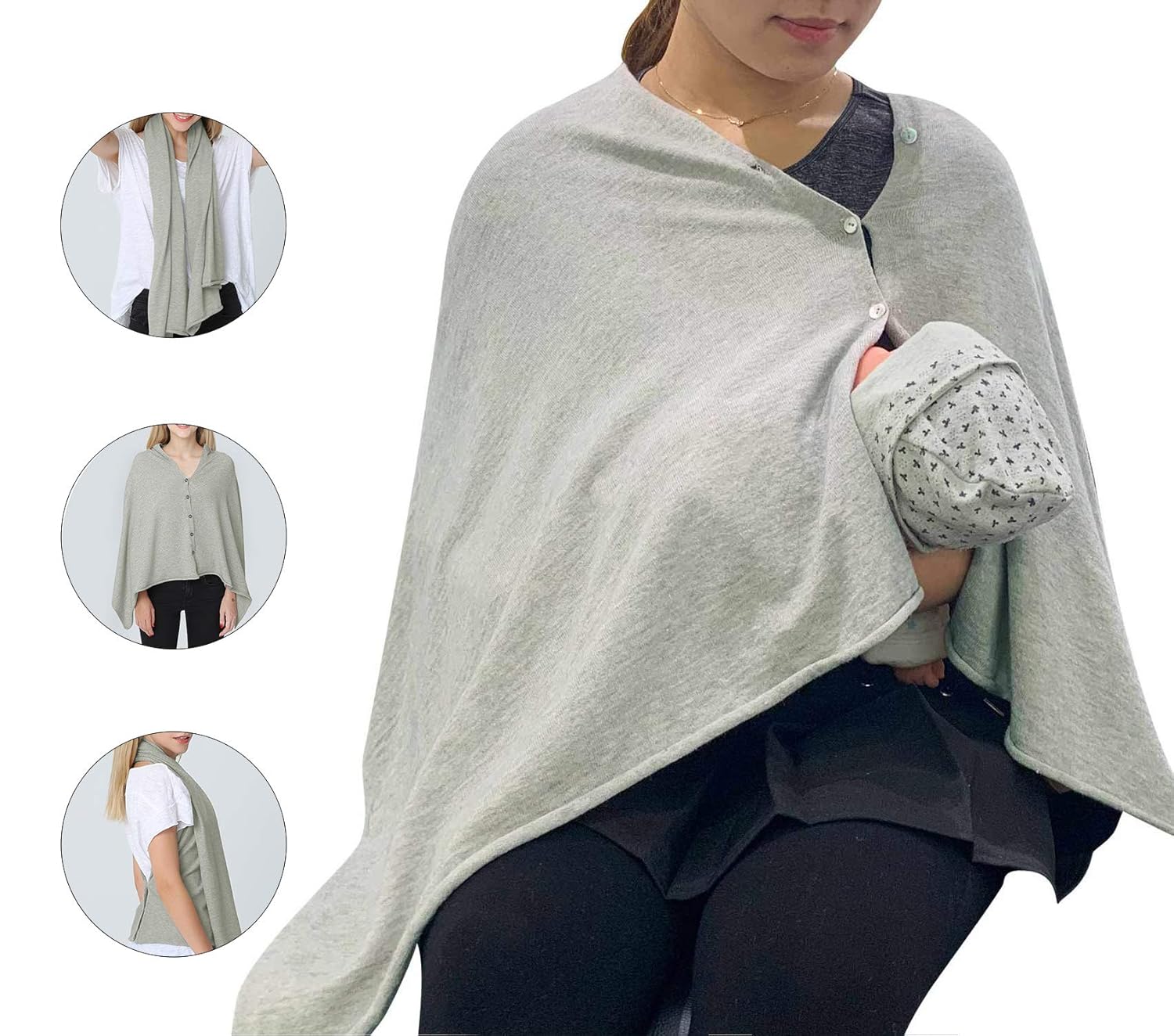 privacy shawl for breastfeeding