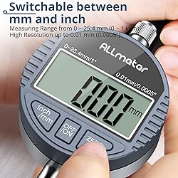 ALLmeter Digital Table Saw Gauge with Dial