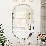 Suidia Bathroom Mirror, 24" x 36" Oval Wall