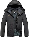 GEMYSE Men's Ski Snow Jacket Warm Winter Waterproof