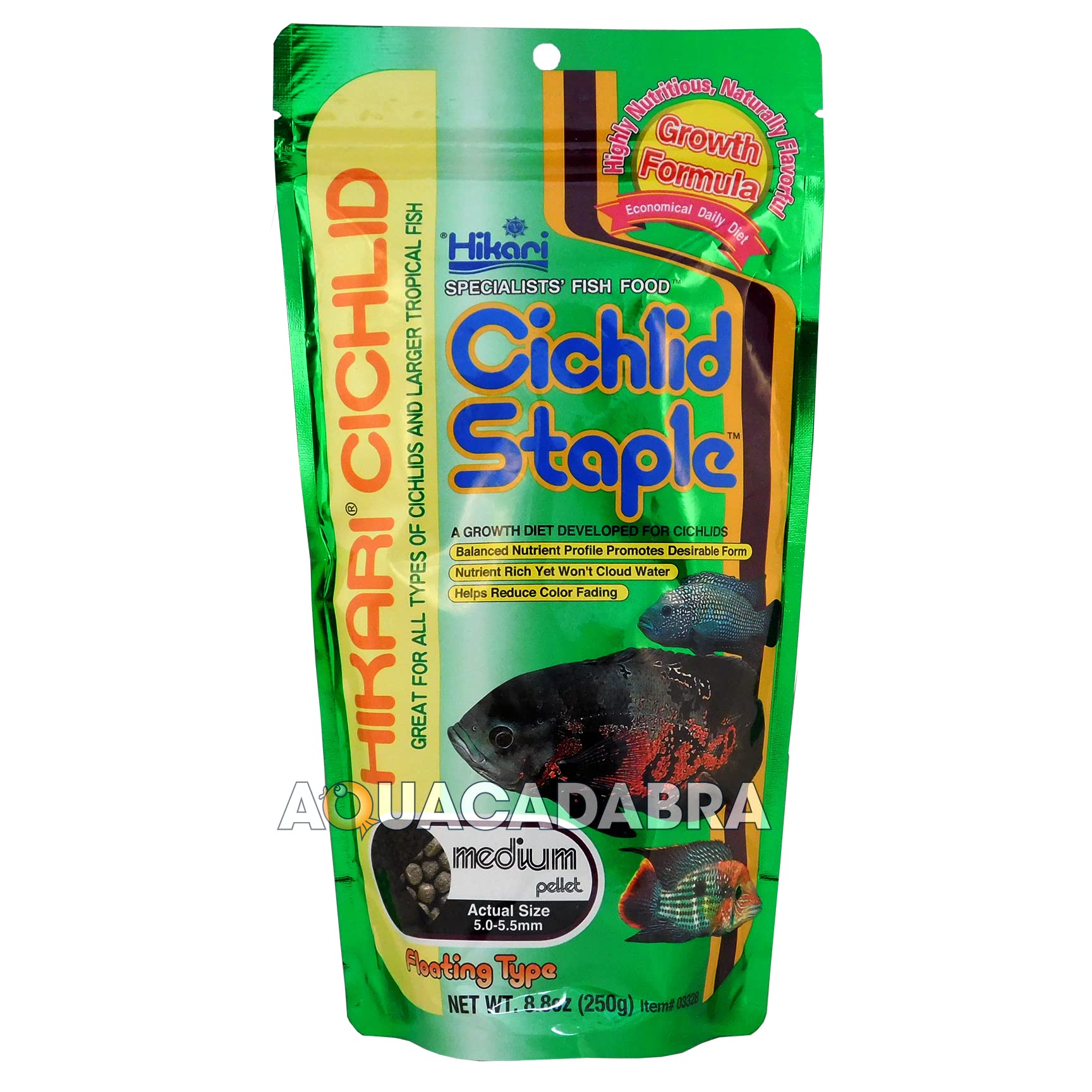 Hikari Cichlid Staple Medium Pellet 250g *Pack of Two* BUNDLE