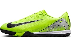 Nike Mercurial Vapor 16 Academy TF Low-Top Soccer Shoes (FQ8449-700, Volt/Black)