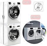 NIUXX Universal Stacking Kit for Washer & Dryer 46-66 cm Adjustable Frame view 3