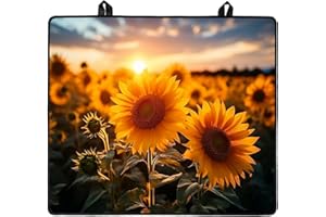 KitchenRaku Stove Cover,Stove Top Covers for Electric Stove, Ceramic Glass Cooktop Protector, Electric Stove Cover, Glass Top Stove Cover (20.4x30.7 IN, Black -c)