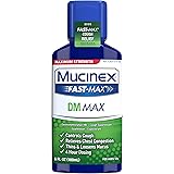 Maximum Strength Mucinex Fast-Max DM Max Liquid, 6 fl. oz. Controls Cough, Relieves Chest Congestion, Thins & Loosens Mucus(P