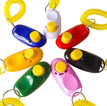 The Muster Pet Zone Pet Clicker Color May Vary 1PC